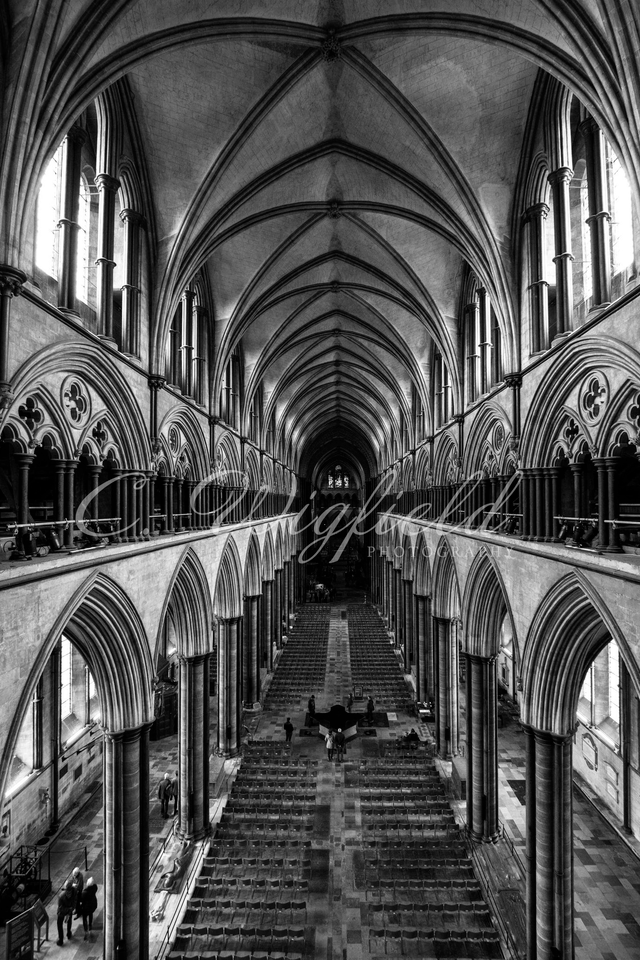 Salisbury Cathedral Blank Card