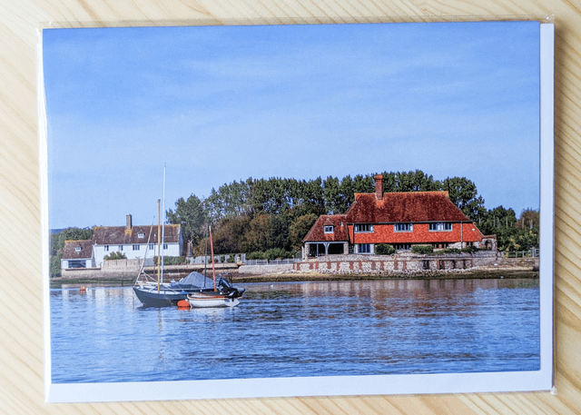 Bosham Quay Blank Card