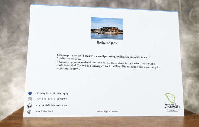 Bosham Quay Blank Card