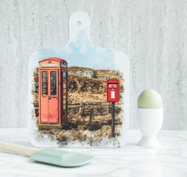 Outer Hebrides Telephone Box - Outer Hebrides Reverse