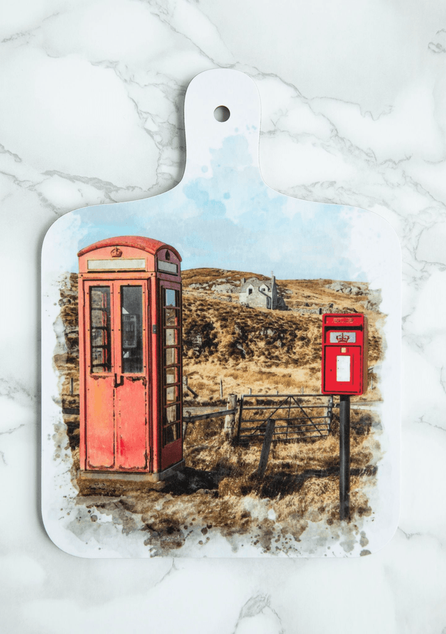 Outer Hebrides Telephone Box - Outer Hebrides Reverse