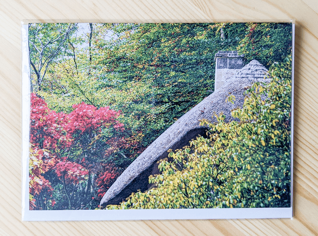 Thatched Cottage Blank Card