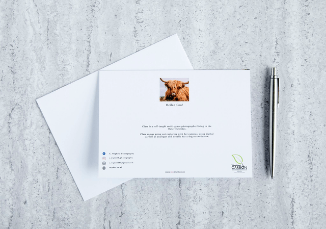 Heilan Coo Blank Card
