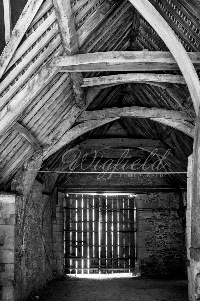 Tithe barn Blank Card