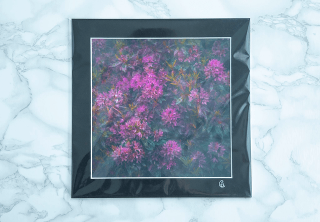 Rhododendron Mounted Print