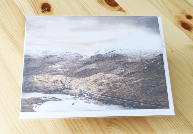 Road to Rhenigidale Blank Card