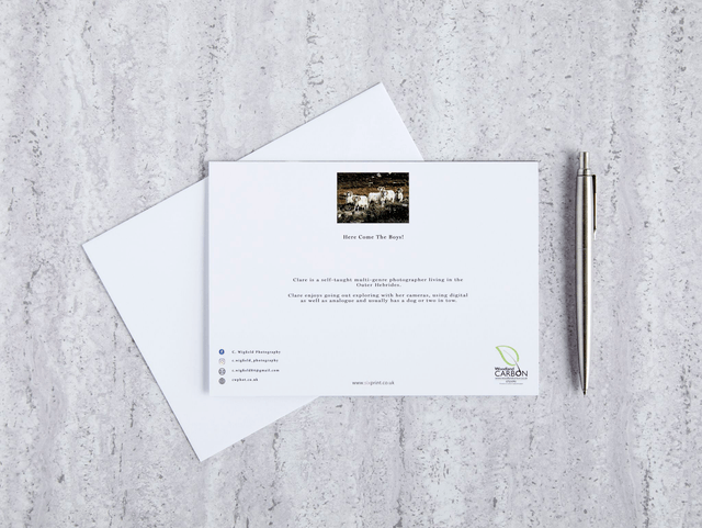 Here Come The Boys! Blank Card