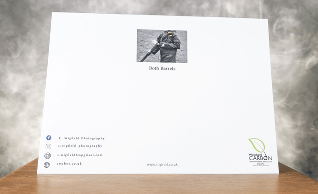Both Barrels Blank Card