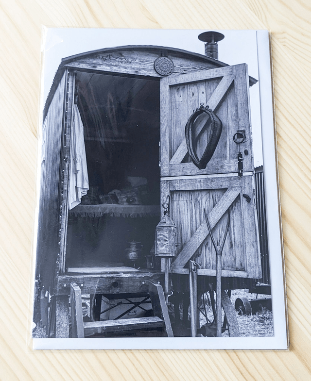 Shepherd's Hut Blank Card