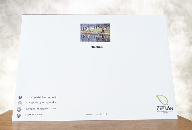 Reflection Blank Card