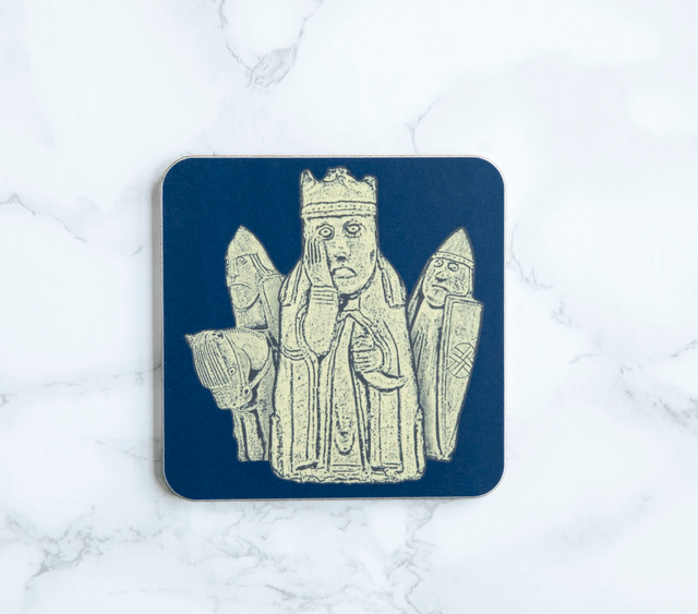 Lewis Chessmen Single Coaster