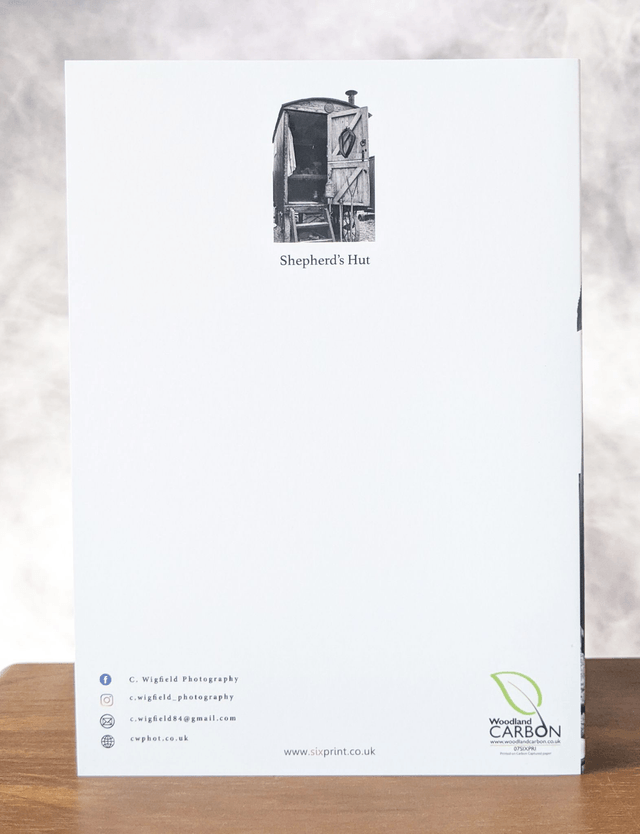 Shepherd's Hut Blank Card