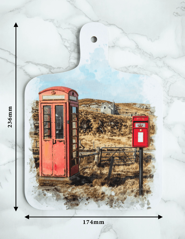 Outer Hebrides Telephone Box - Outer Hebrides Reverse