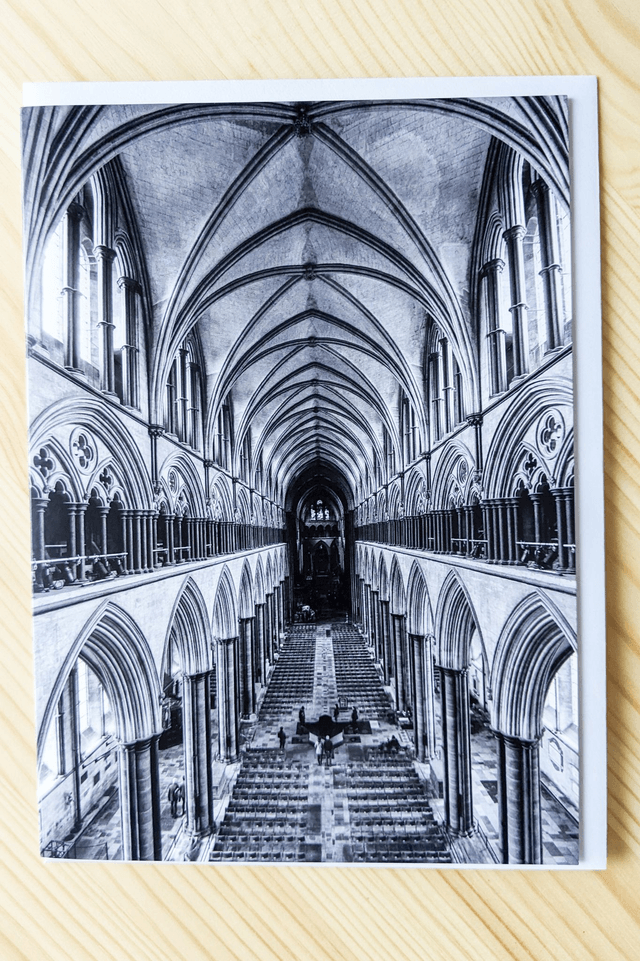 Salisbury Cathedral Blank Card