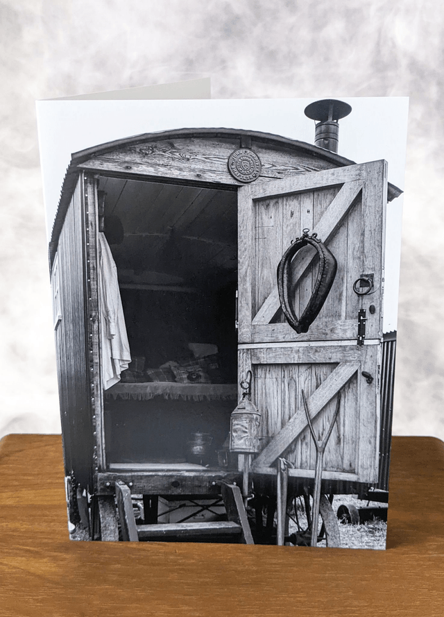 Shepherd's Hut Blank Card