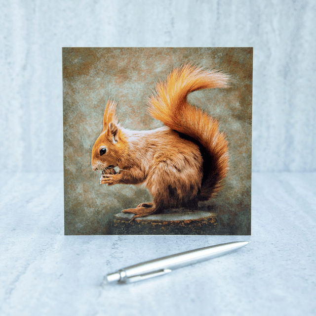 Squirrel Nutkin Blank Card