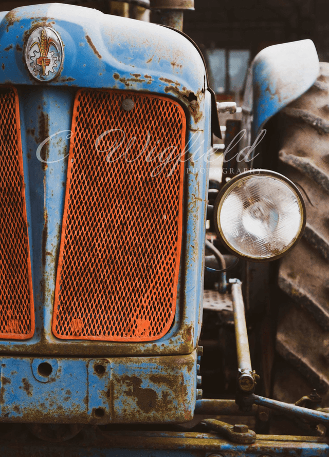 Fordson Major Blank Card
