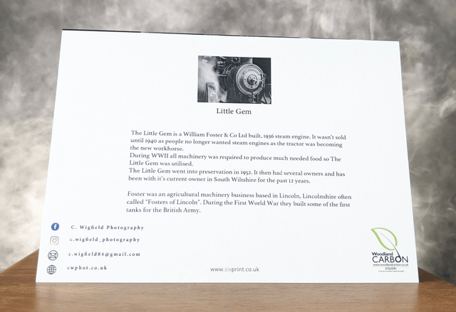 Little Gem Blank Card