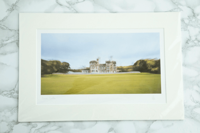 Lews Castle Mounted Print