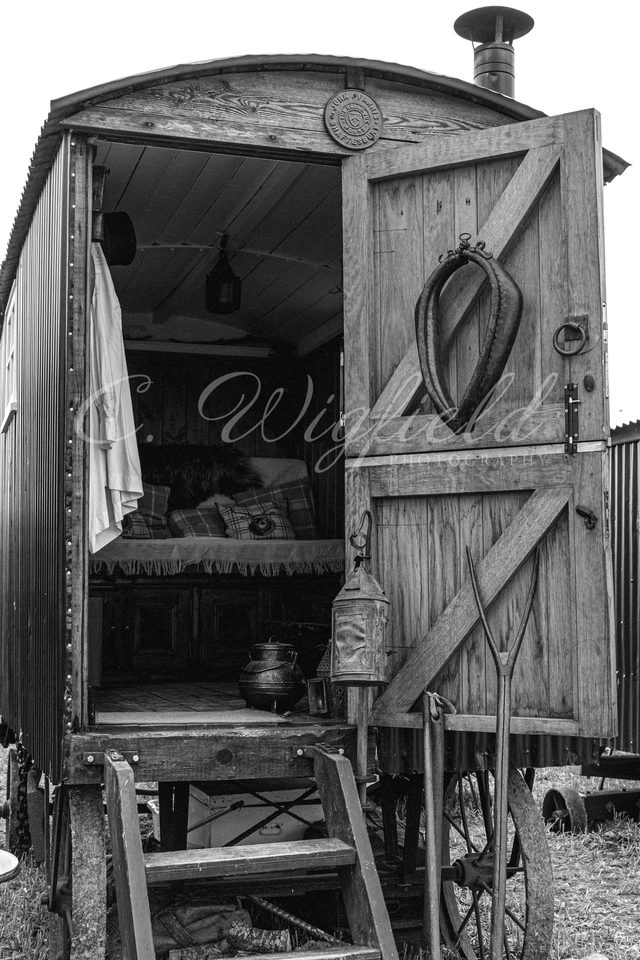 Shepherd's Hut Blank Card