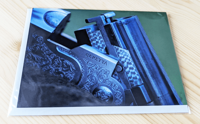 Beretta Blank Card
