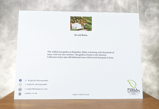 Sit and Relax Blank Card