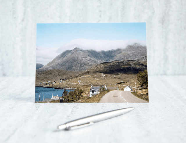 Cloud Topped Clisham Blank Card