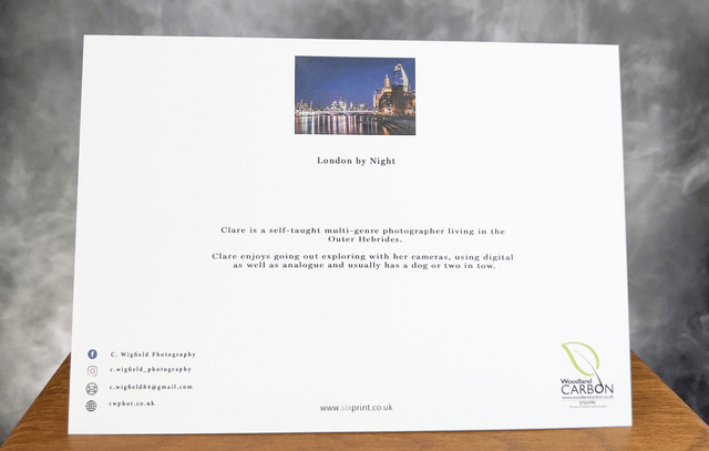 London by Night Blank Card