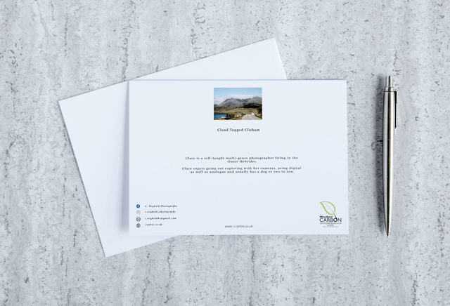 Cloud Topped Clisham Blank Card