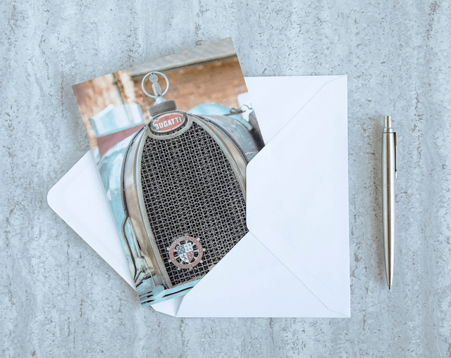 Bugatti Blank Card