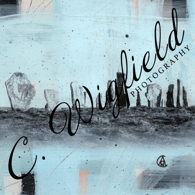 Calanais Standing Stones II Mixed Media Original 