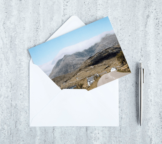 Cloud Topped Clisham Blank Card