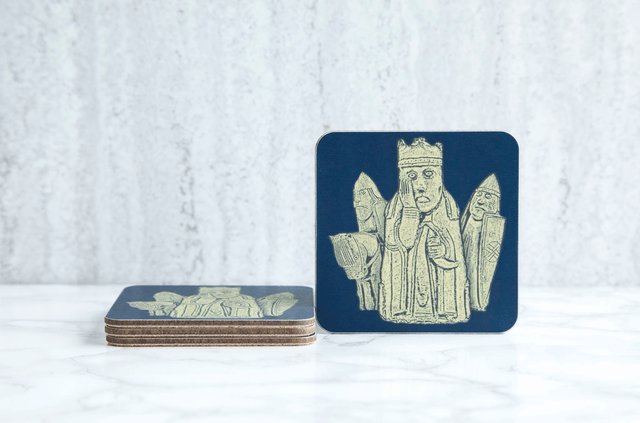 Lewis Chessmen Single Coaster