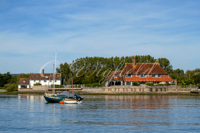 Bosham Quay Blank Card