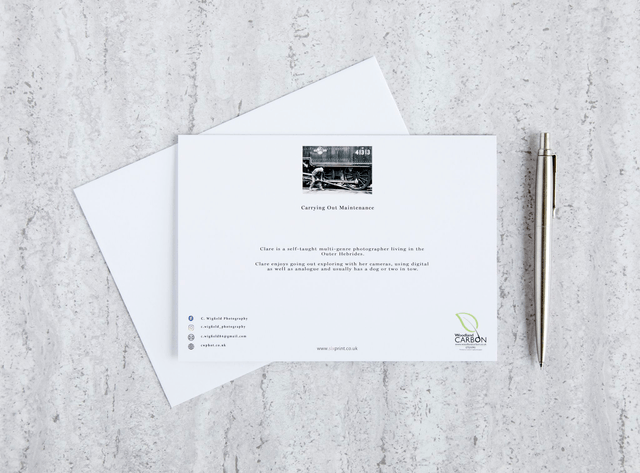 Carrying Out Maintenance Blank Card