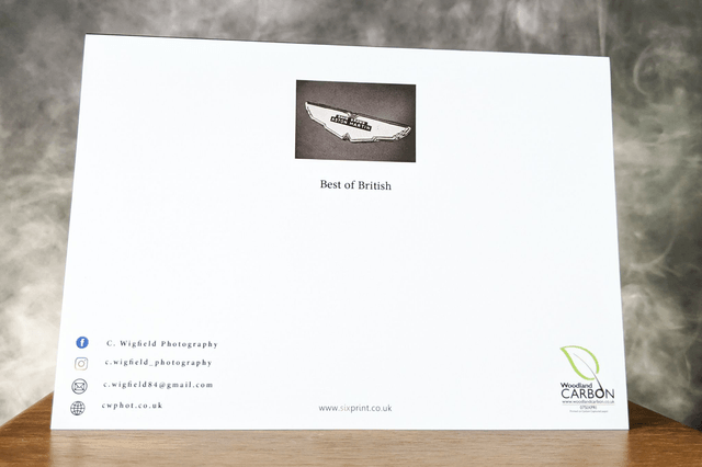 Best of British Blank Card