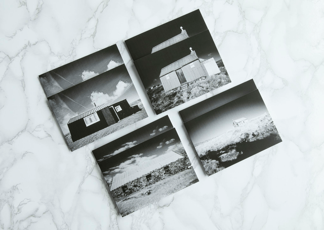 Old Barns & Shielings of Lewis and Harris Blank Note Cards x8