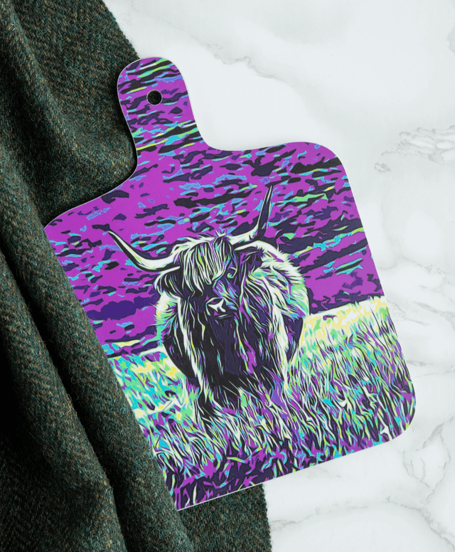Heilan Coo Mini Chopping Board - Gneiss Reverse