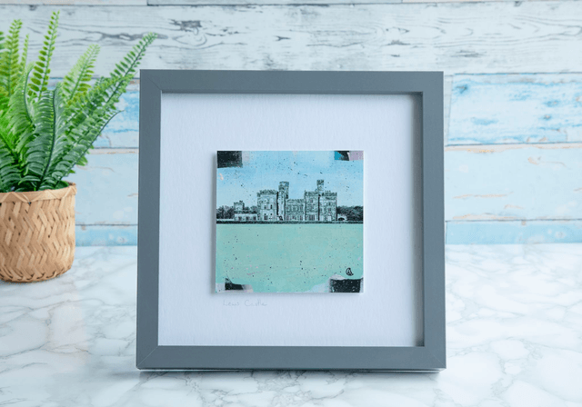 Lews Castle Mixed Media Original