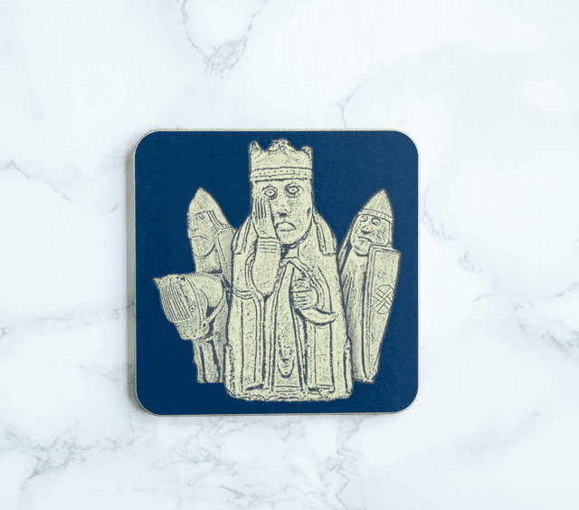 Lewis Chessmen Single Coaster