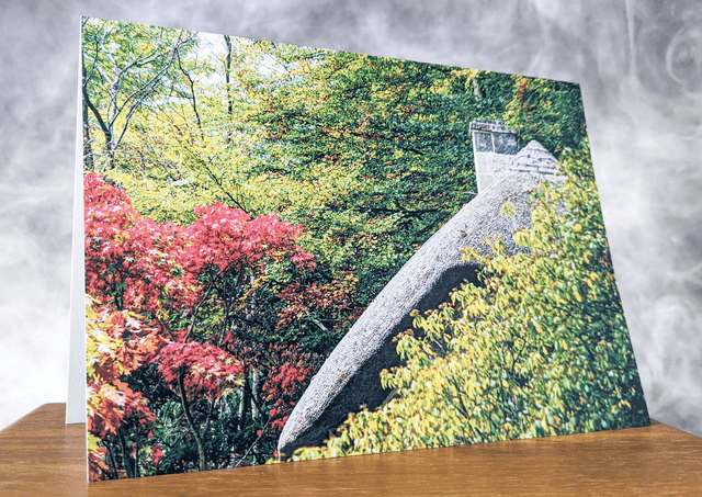 Thatched Cottage Blank Card