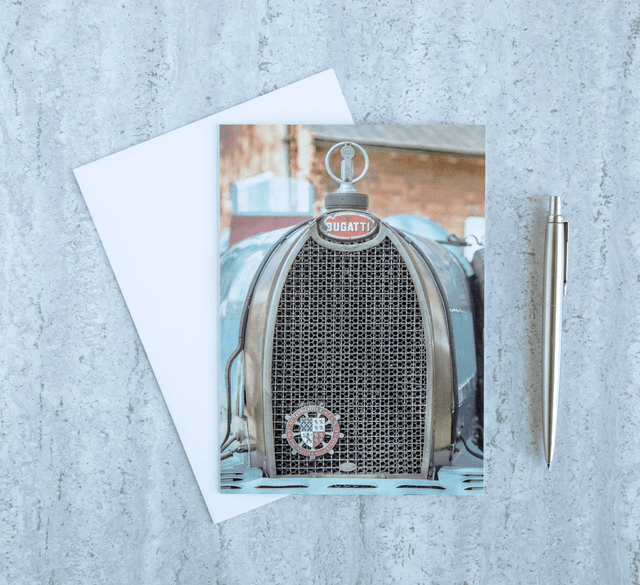 Bugatti Blank Card