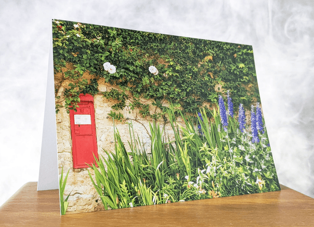 Letter Box Blank Card