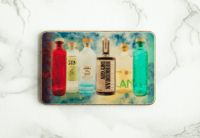 Outer Hebrides Gin Fridge Magnet