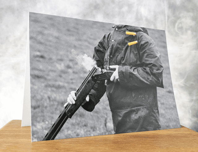 Both Barrels Blank Card