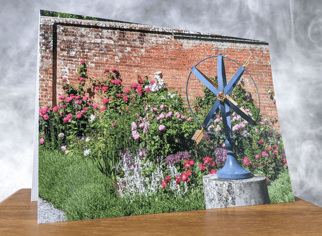 Mottisfont Sundial Blank Card