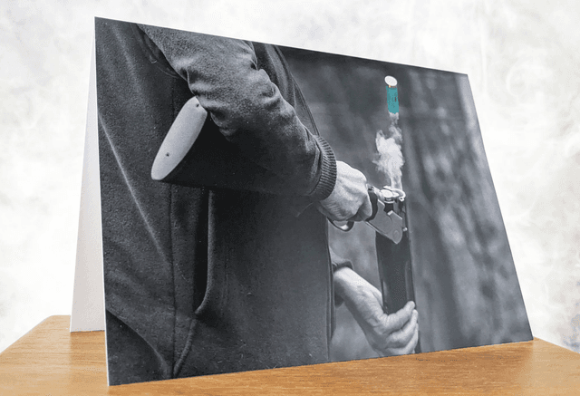 Single Barrel Blank Card