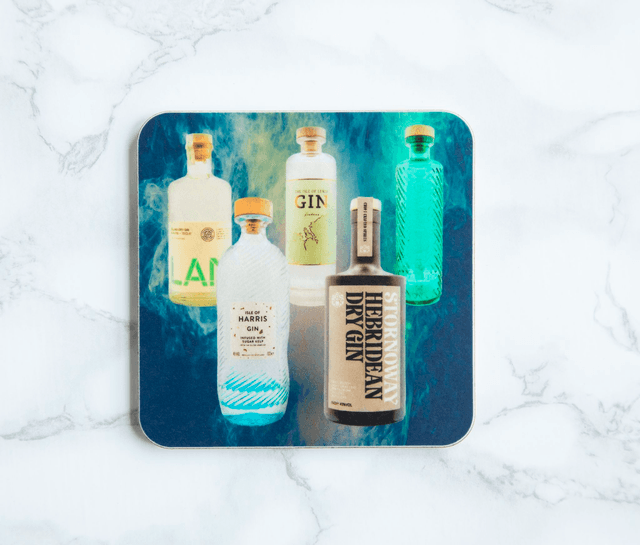 Outer Hebrides Gin Single Coaster