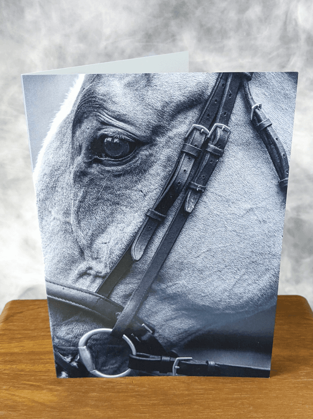 Window to Their Soul Blank Card