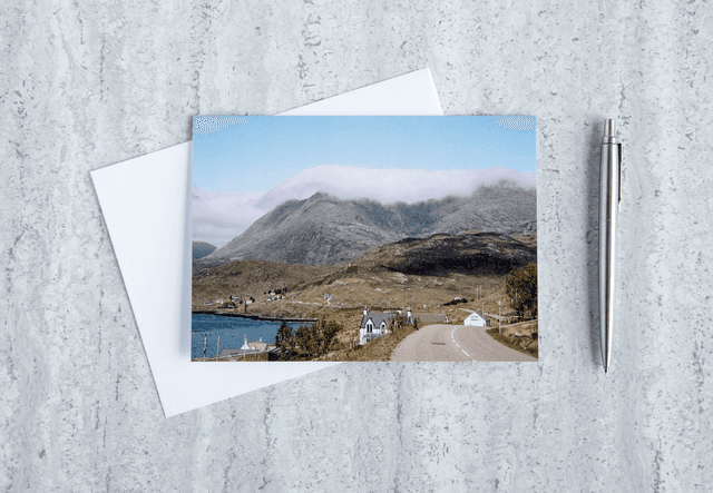 Cloud Topped Clisham Blank Card